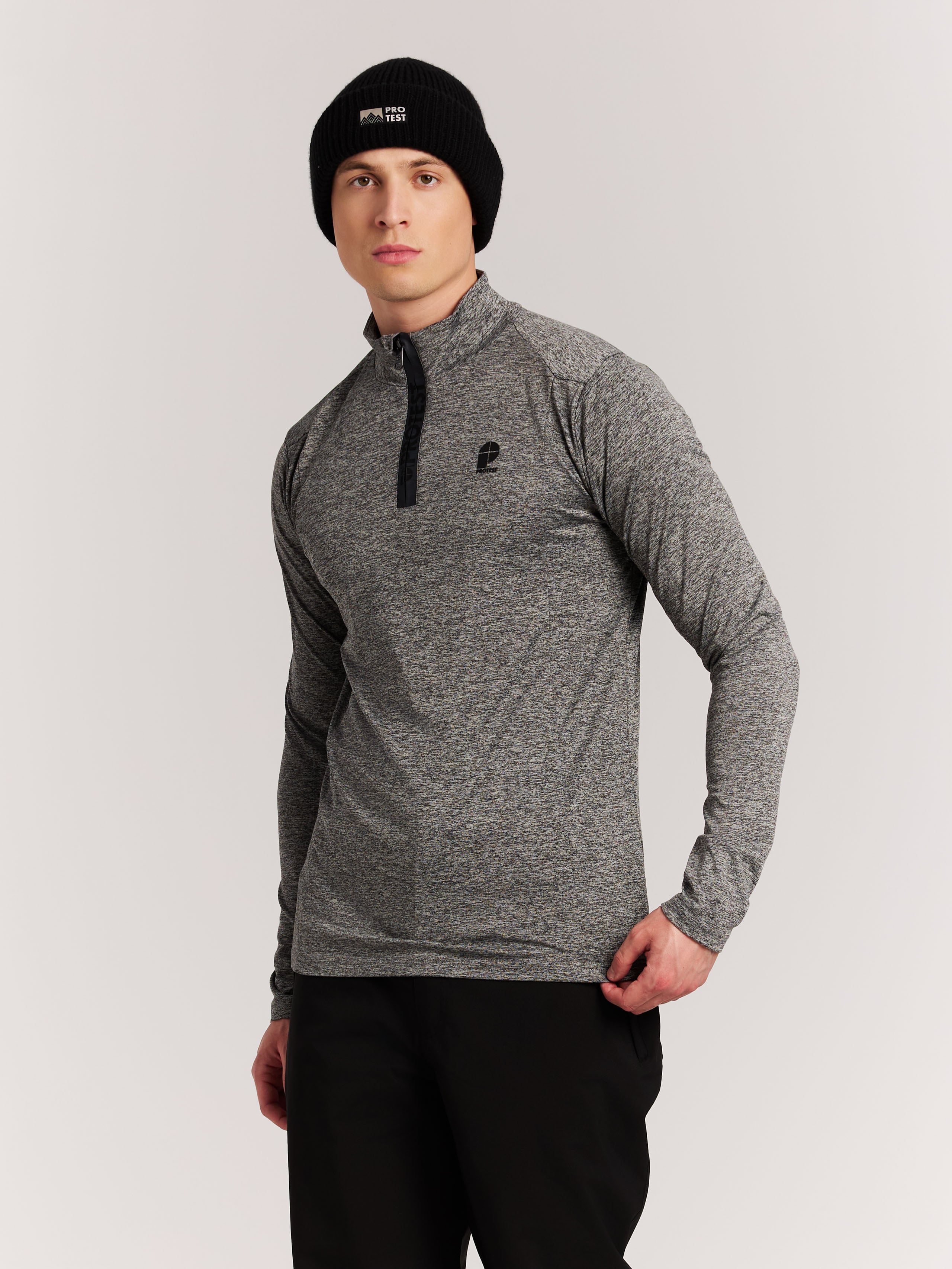 Protest Rewill Skipullover Herren - Grau