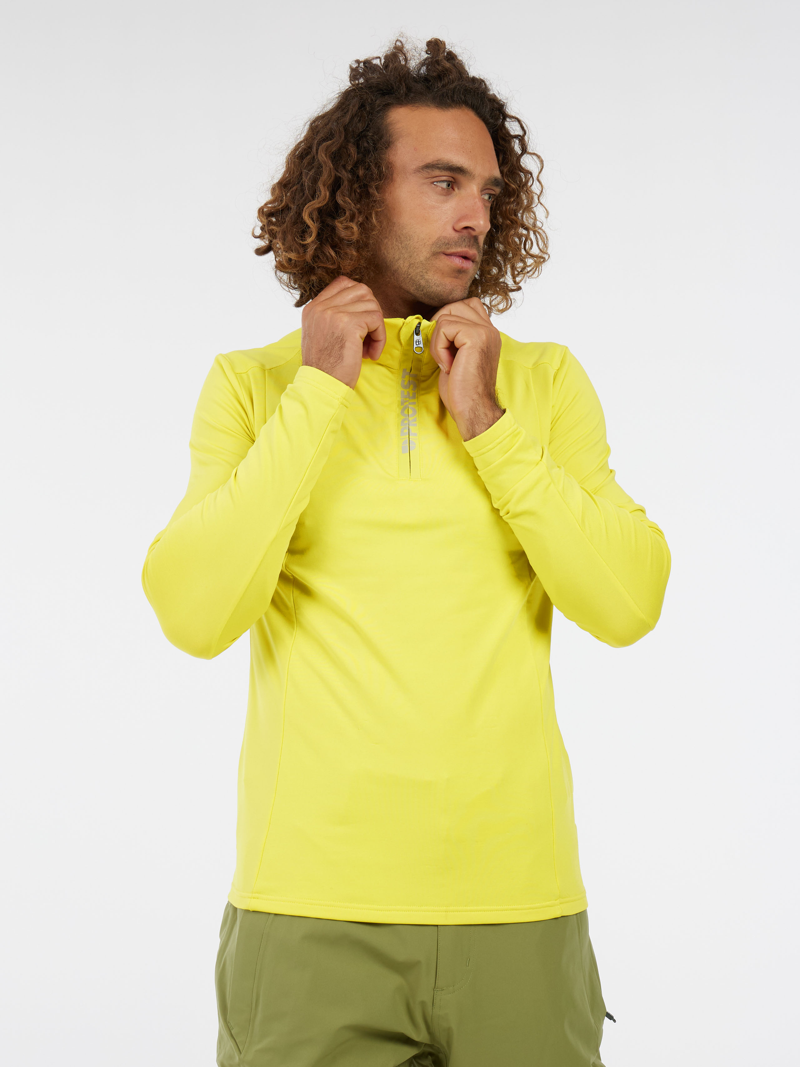 Protest Rewill Mid Layer Men - Blue