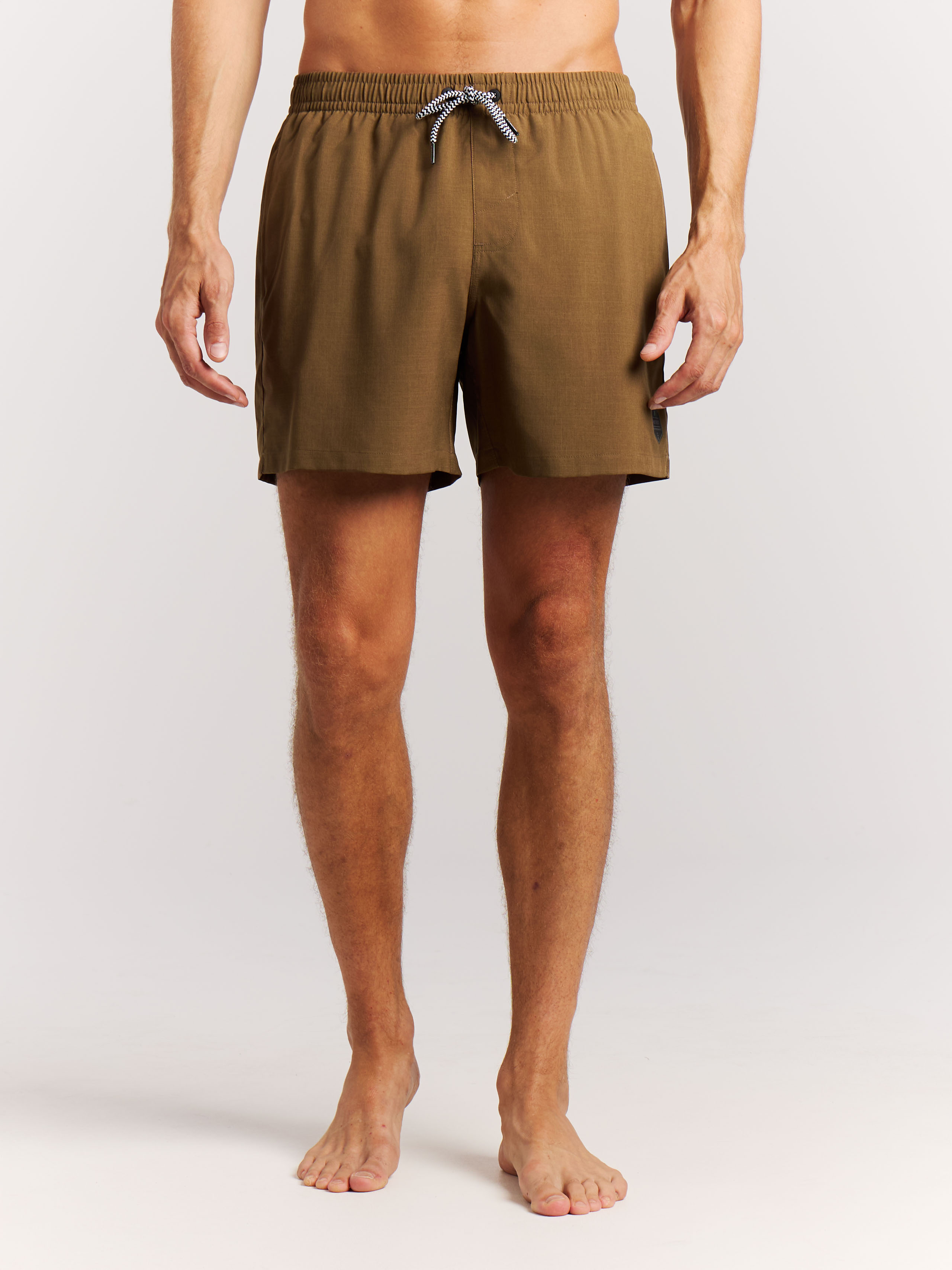 Protest Davey Short Swim Shorts Men - Brown