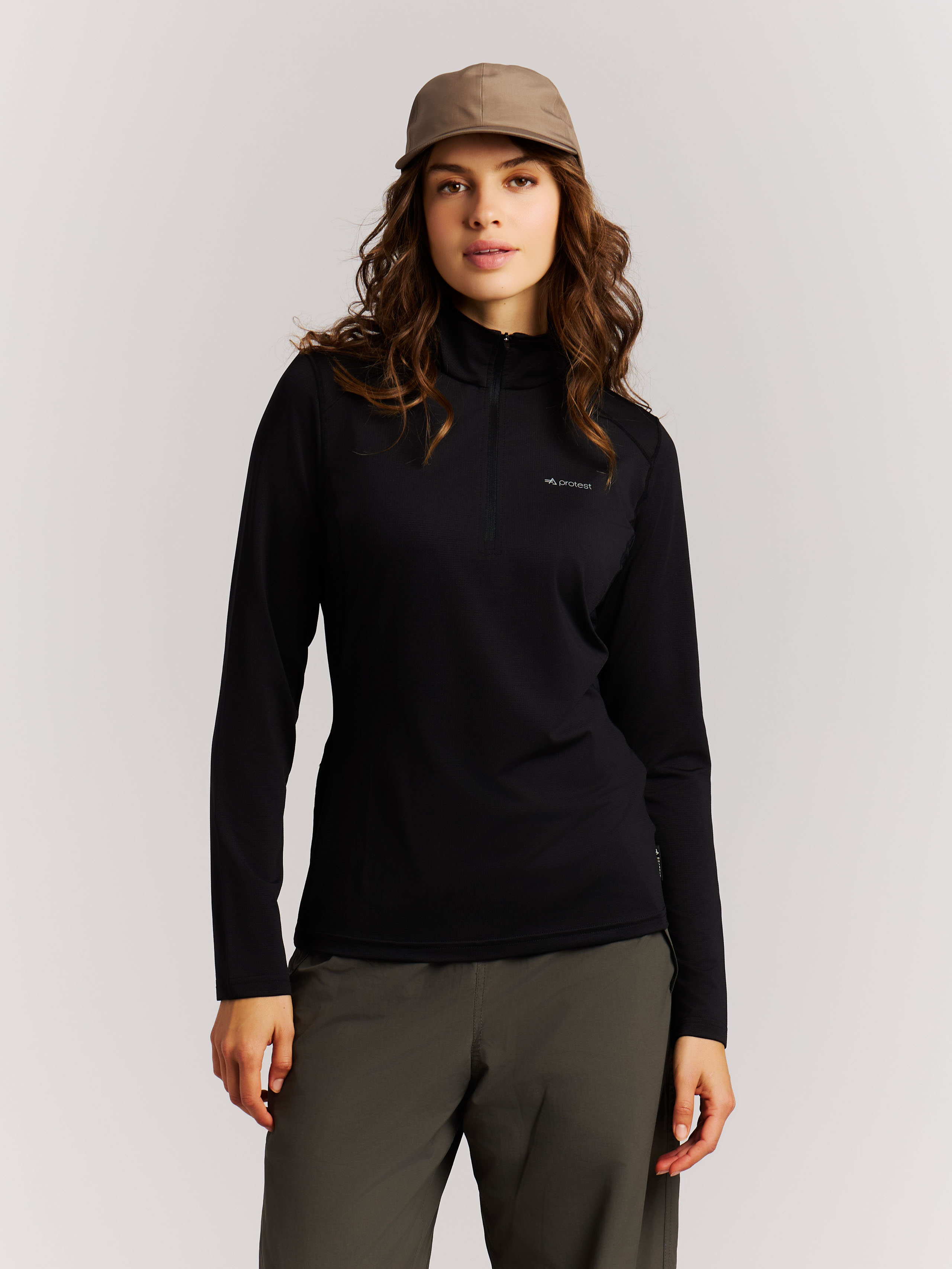 Protest Prtsenna Outdoor Mid Layer Women - Black