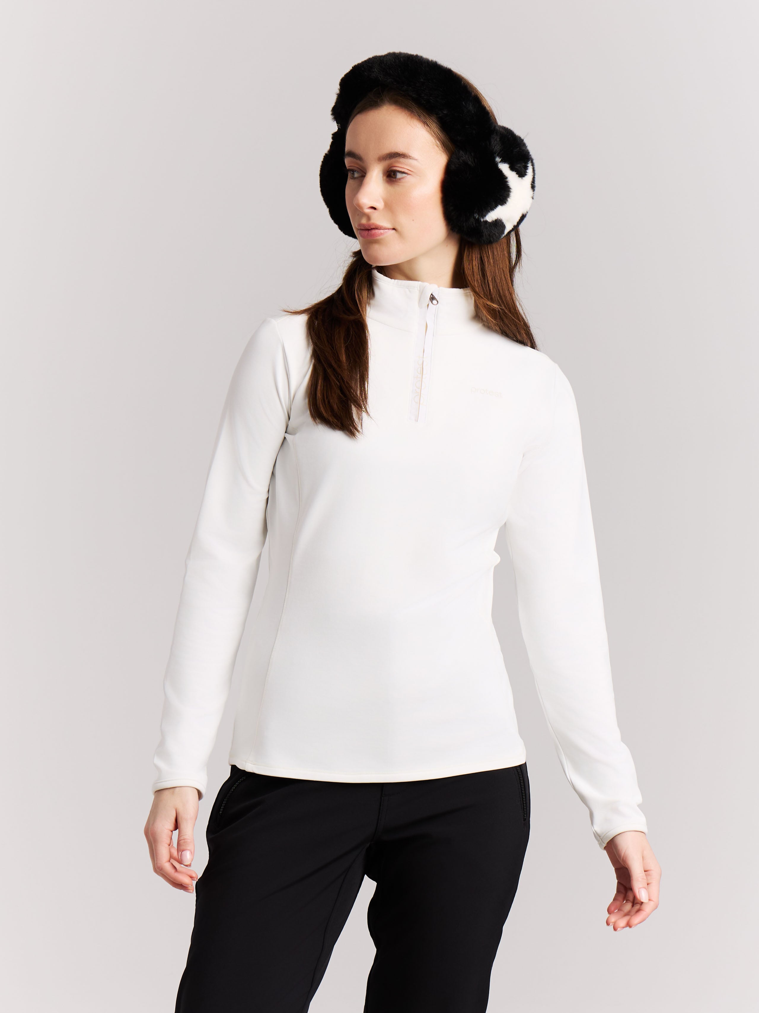 Protest Refabriz Mid Layer Women - White