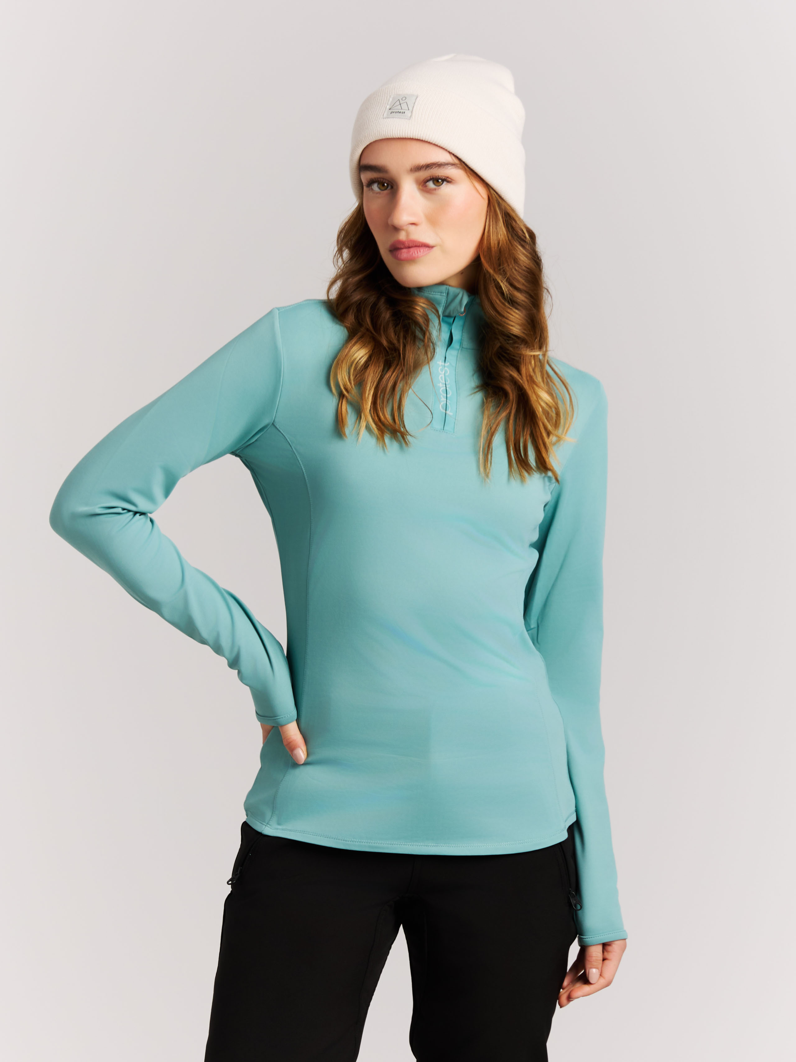 Protest Refabriz Mid Layer Women - Blue
