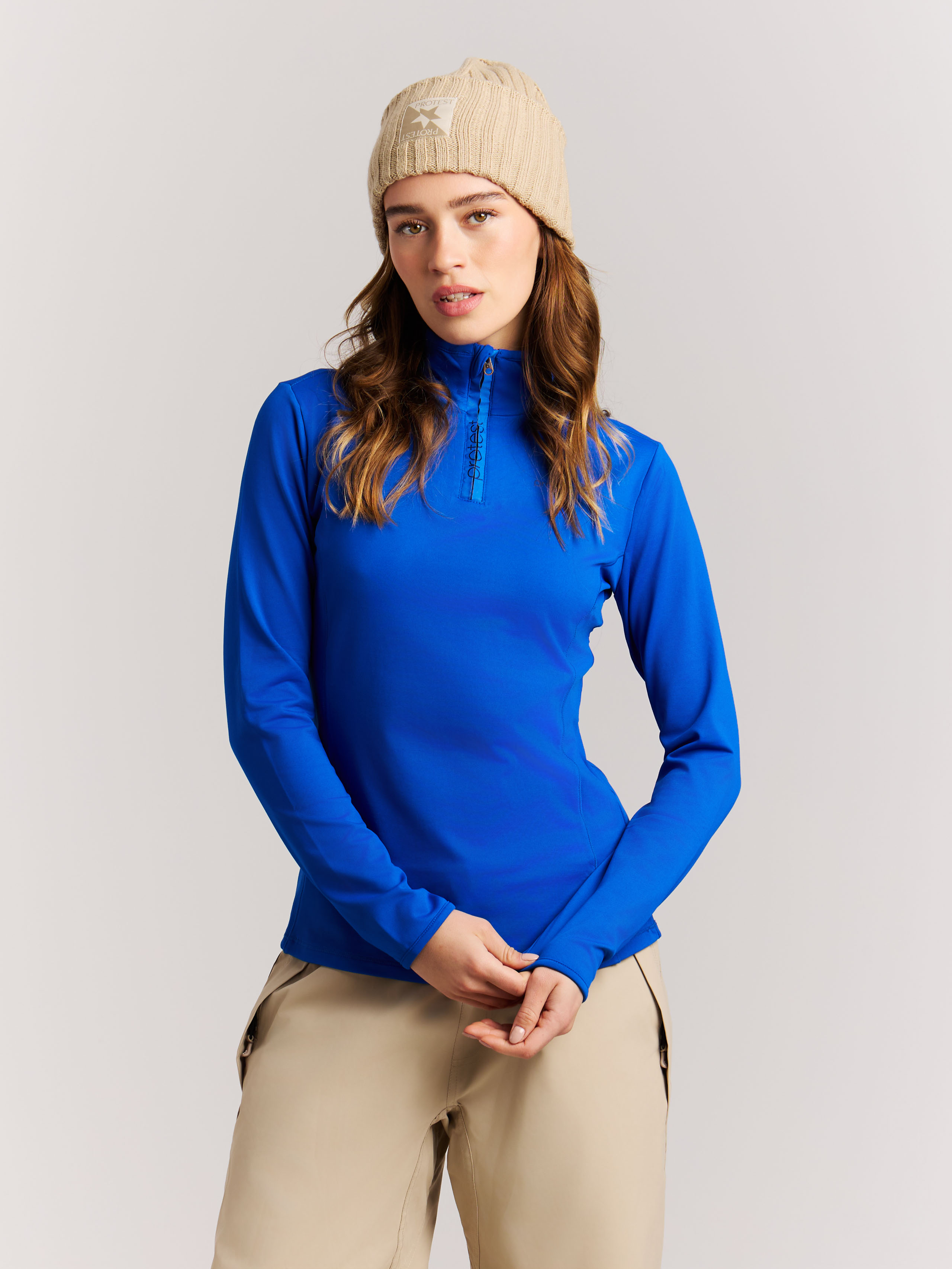 Protest Refabriz Mid Layer Women - Blue