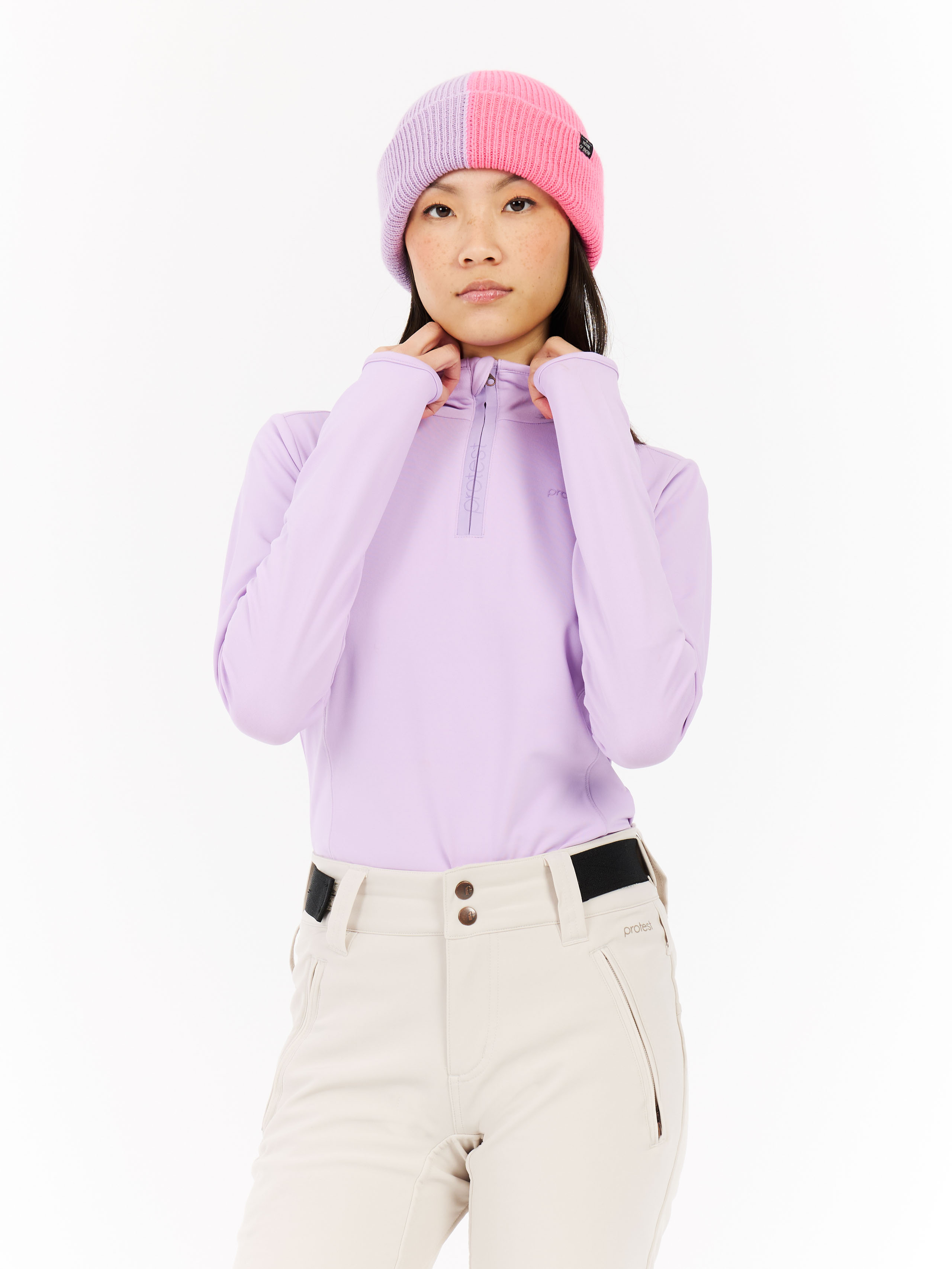 Protest Refabriz Mid Layer Women - Purple