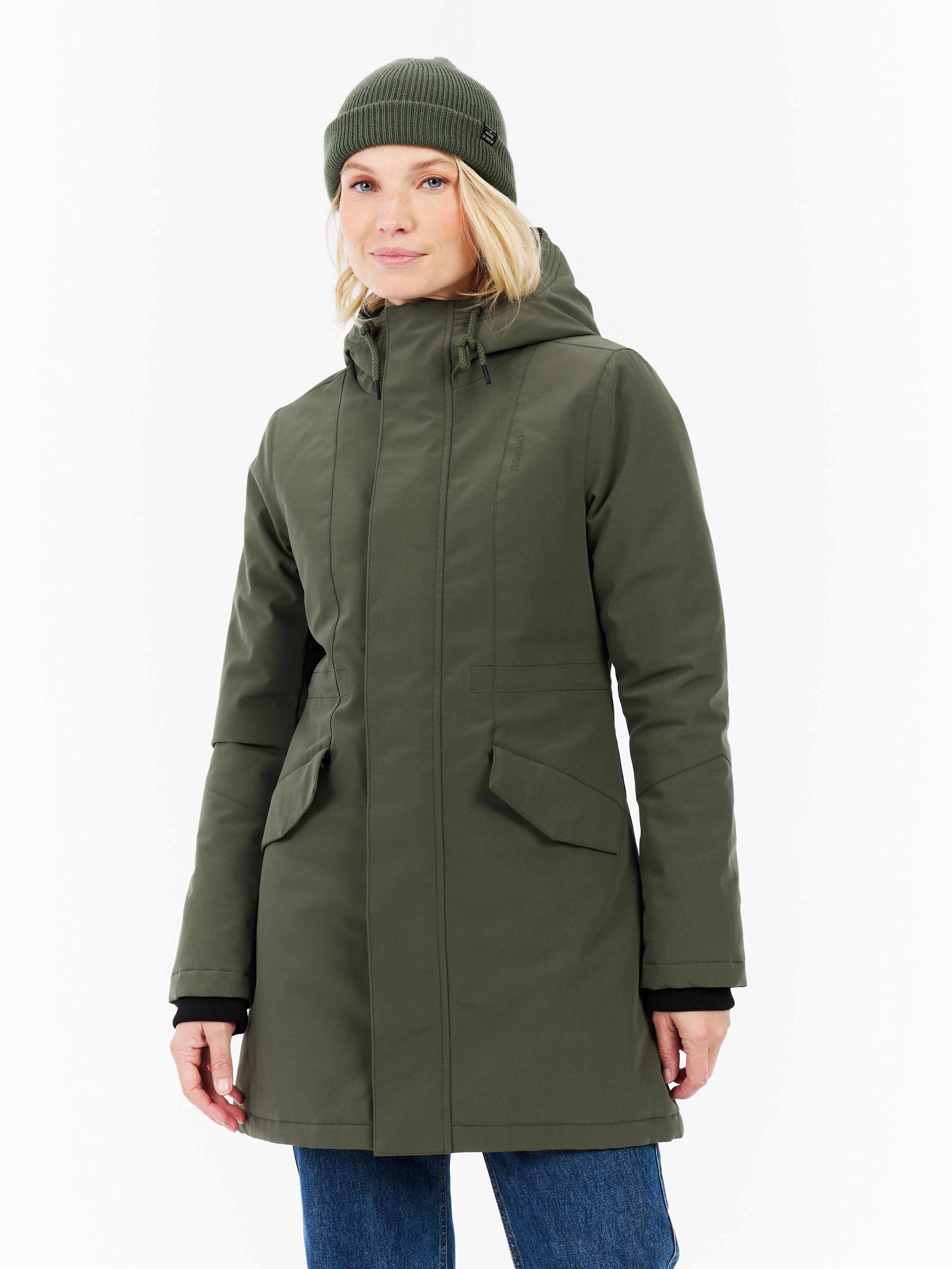 Protest Prtlaniakea Outdoor Jas Dames - Groen