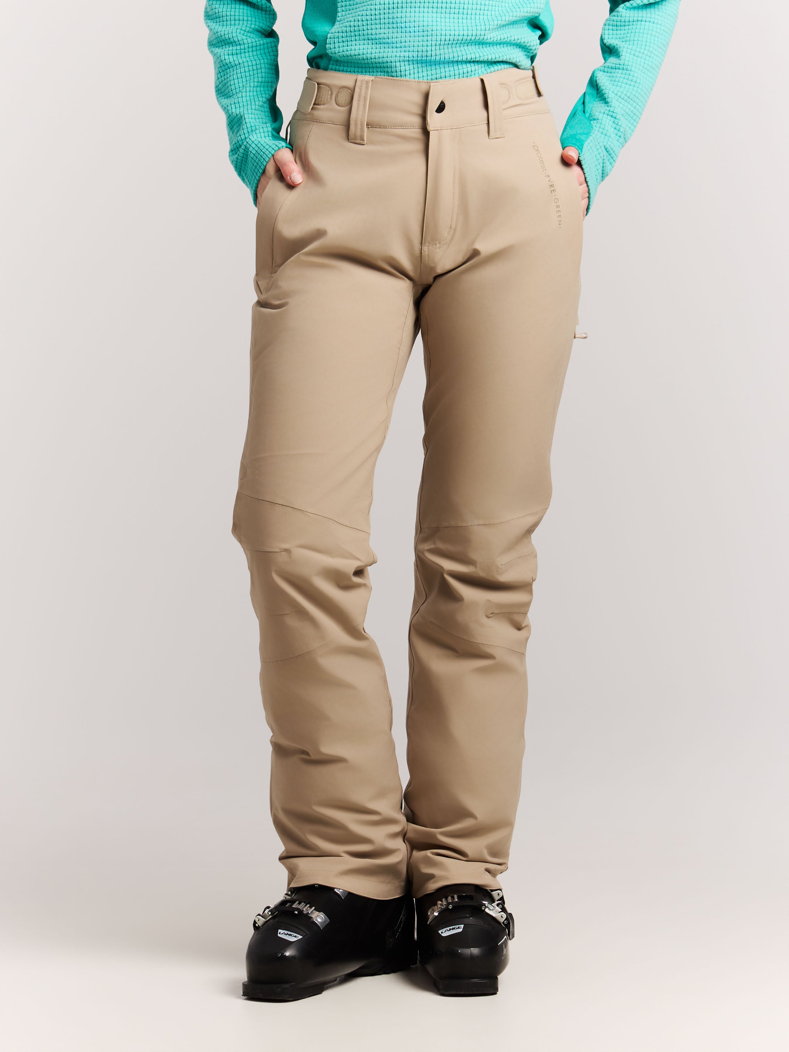 Protest Prtcarmackos Skihose - Damen - Braun