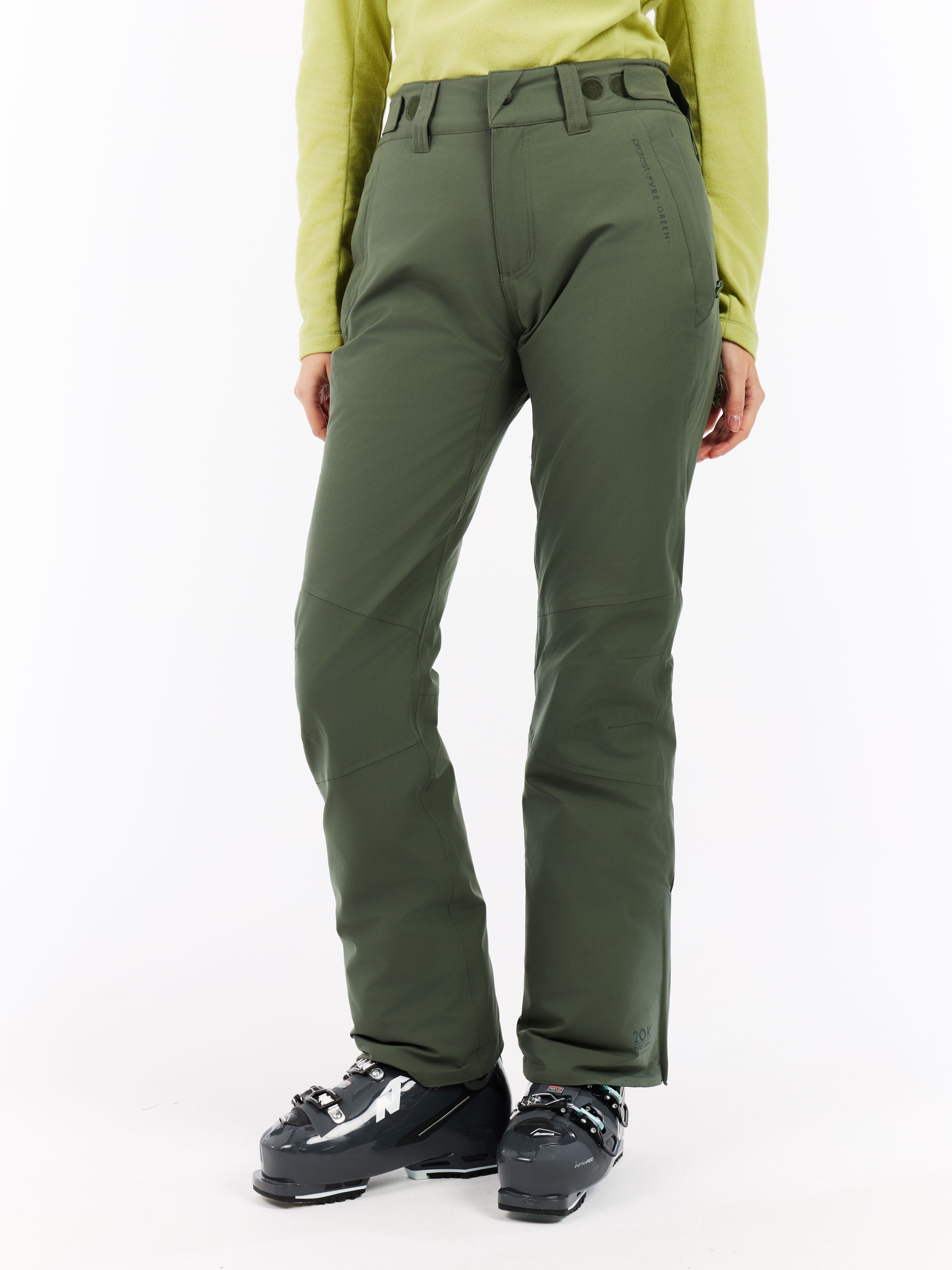 Protest Prtcarmackos Ski Trousers Women - Green