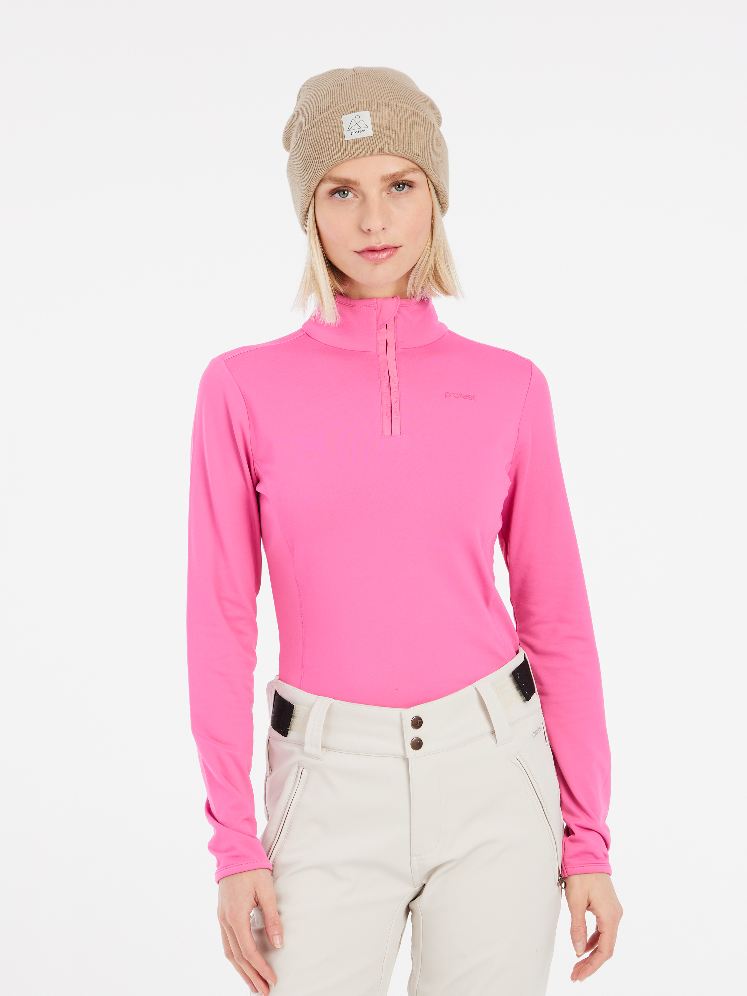 Protest Refabriz Mid Layer Women - Pink
