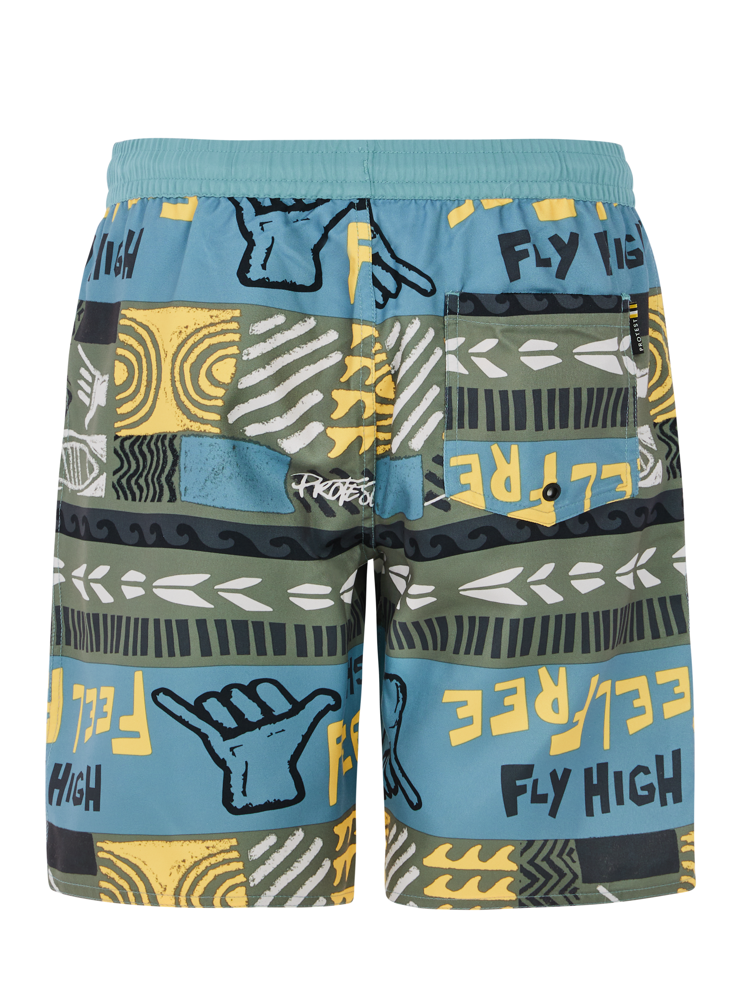 Costume Da Bagno Ragazzo Protest PRTRonald JR – Pantaloncino Lungo 18 Pollici – Idrorepellente E Con Slip Interno In Rete – Vestibilità Regolare - 3