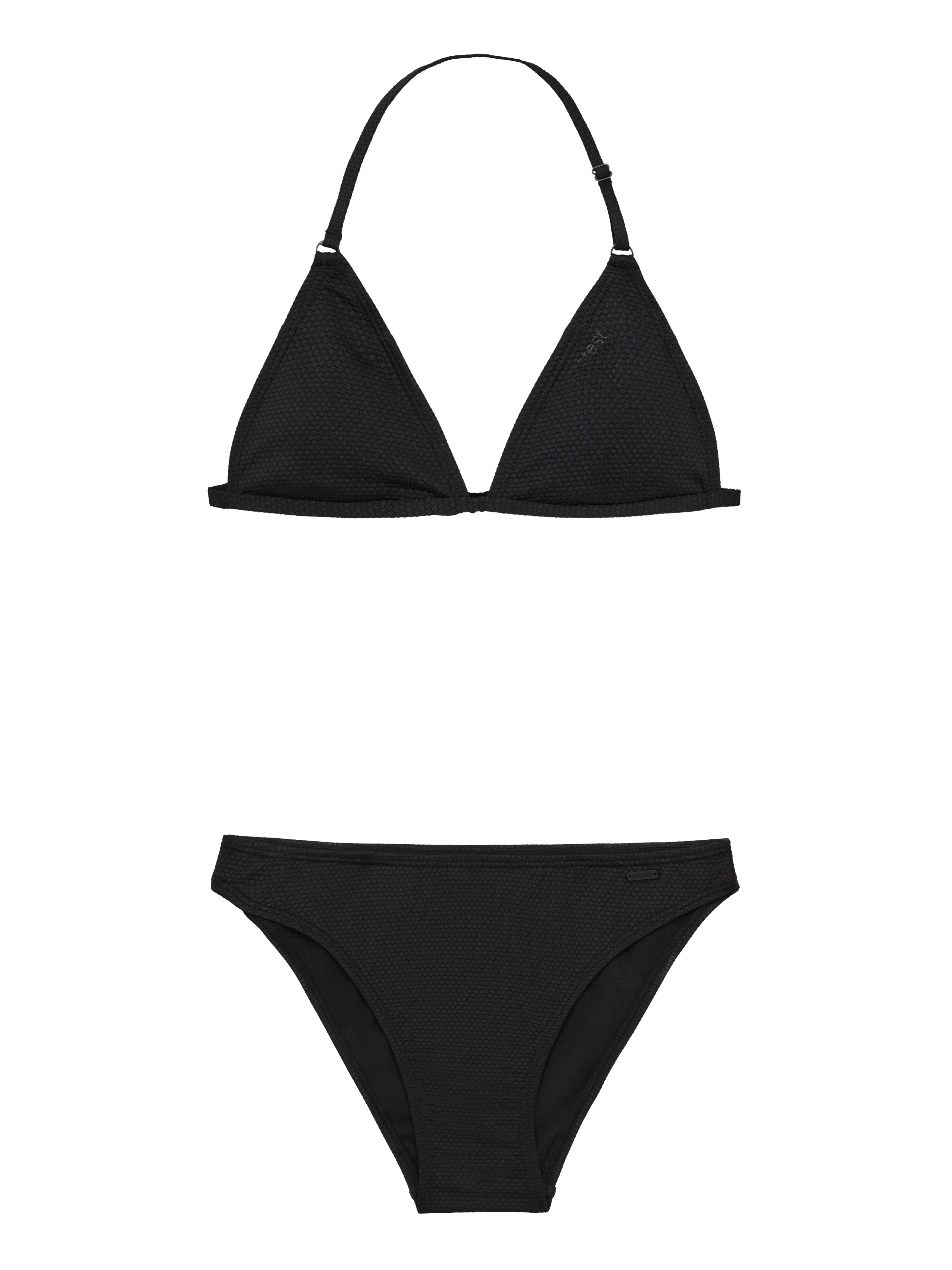 Protest Prtdumi Jr Triangel Bikini Set - Regular Fit - Meisjes - Zwart - Zwemkleding